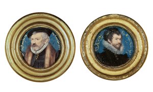 Da sinistra a destra: Richard Hilliard (1518-94) il padre dell